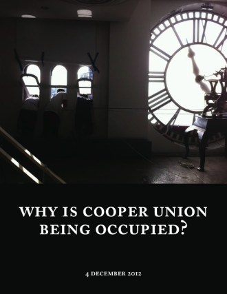 why-is-cooper-union-being-occupied